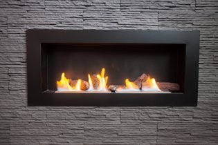 Wood Fireplace